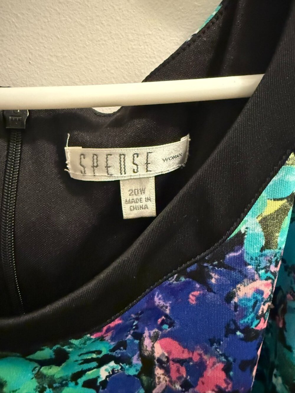 Spense Floral Dress 20W - Picture 4 of 4